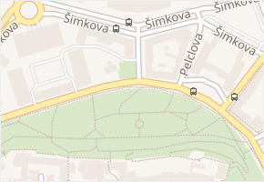 Opletalova v obci Hradec Králové - mapa ulice