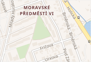 Pod Zámečkem v obci Hradec Králové - mapa ulice