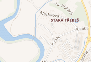 Polabí v obci Hradec Králové - mapa ulice