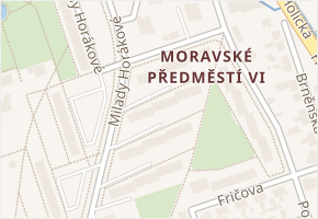 Prostějovská v obci Hradec Králové - mapa ulice