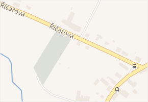 Říčařova v obci Hradec Králové - mapa ulice