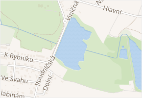 Roudnička v obci Hradec Králové - mapa ulice