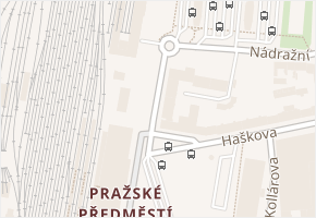 Sladkovského v obci Hradec Králové - mapa ulice
