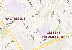 Slavíčkova v obci Hradec Králové - mapa ulice