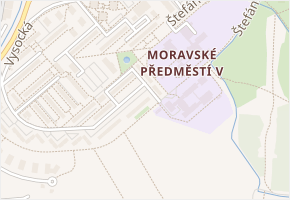 Suchého v obci Hradec Králové - mapa ulice