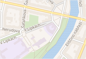 Tylovo nábřeží v obci Hradec Králové - mapa ulice