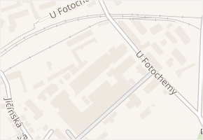 U Fotochemy v obci Hradec Králové - mapa ulice