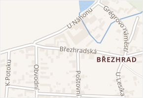 U Náhonu v obci Hradec Králové - mapa ulice