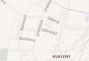 V Domkách v obci Hradec Králové - mapa ulice