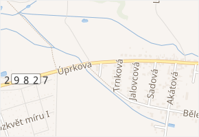 Vřesová v obci Hradec Králové - mapa ulice