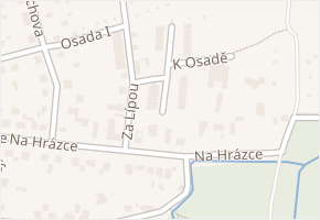 Za Lípou v obci Hradec Králové - mapa ulice