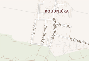 Zalomená v obci Hradec Králové - mapa ulice