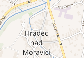 Podolská v obci Hradec nad Moravicí - mapa ulice