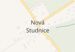 Nová Studnice v obci Hradečno - mapa části obce