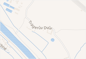 Trägerův Dvůr v obci Hrdějovice - mapa ulice