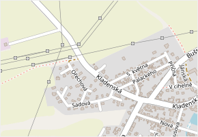 Višňová v obci Hřebeč - mapa ulice