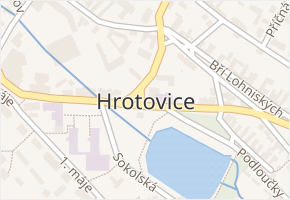 MCV Brno v obci Hrotovice - mapa ulice
