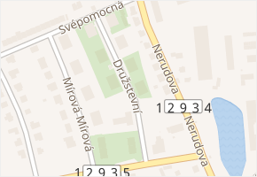 Družstevní v obci Humpolec - mapa ulice