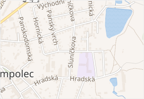 Vosmíkova v obci Humpolec - mapa ulice
