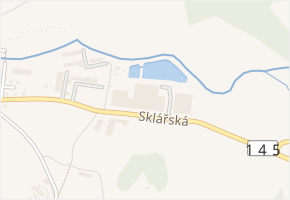 Sklářská v obci Husinec - mapa ulice