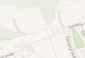 Na Hlinkách v obci Husinec - mapa ulice