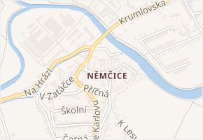 Na Návsi v obci Ivančice - mapa ulice