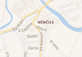 Příčná v obci Ivančice - mapa ulice
