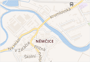 Zahrádky v obci Ivančice - mapa ulice
