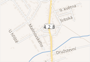 Okružní v obci Ivanovice na Hané - mapa ulice