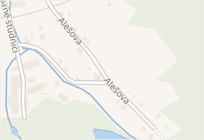 Alešova v obci Jablonec nad Nisou - mapa ulice