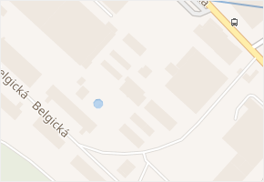 Belgická v obci Jablonec nad Nisou - mapa ulice