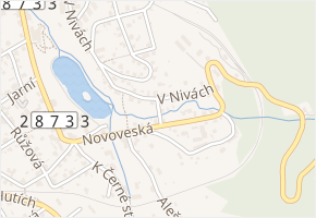 Cvrčkova v obci Jablonec nad Nisou - mapa ulice