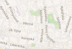 Klidná v obci Jablonec nad Nisou - mapa ulice