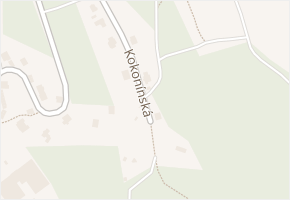 Kokonínská v obci Jablonec nad Nisou - mapa ulice
