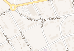 Na Čihadle v obci Jablonec nad Nisou - mapa ulice