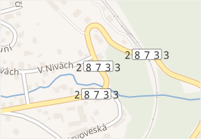 Novoveská v obci Jablonec nad Nisou - mapa ulice