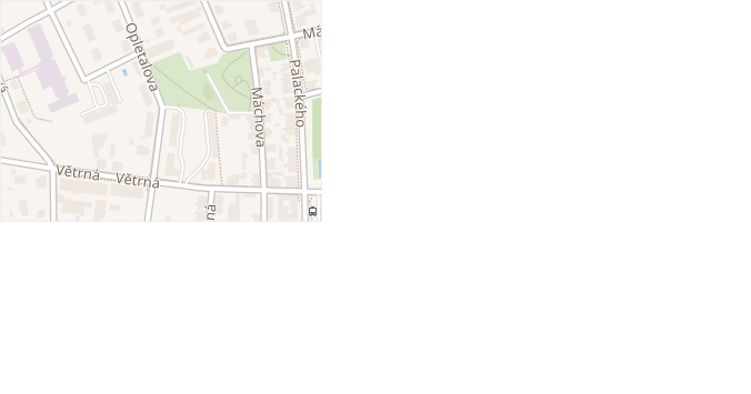 Opletalova v obci Jablonec nad Nisou - mapa ulice