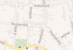 Pivovarská v obci Jablonec nad Nisou - mapa ulice