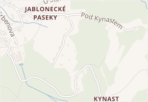 Pod Kynastem v obci Jablonec nad Nisou - mapa ulice