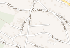Pod Petřínem v obci Jablonec nad Nisou - mapa ulice