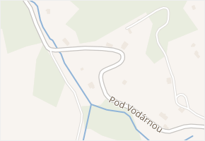 Pod Vodárnou v obci Jablonec nad Nisou - mapa ulice