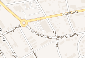 Riegrova v obci Jablonec nad Nisou - mapa ulice