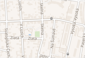 Skelná v obci Jablonec nad Nisou - mapa ulice