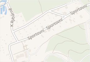 Sportovní v obci Jablonec nad Nisou - mapa ulice