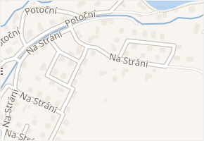 Na Stráni v obci Jablonné v Podještědí - mapa ulice