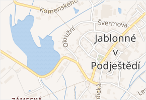 Okružní v obci Jablonné v Podještědí - mapa ulice