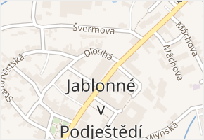 Zdislavy z Lemberka v obci Jablonné v Podještědí - mapa ulice