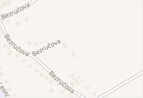 Bezručova v obci Jablunkov - mapa ulice