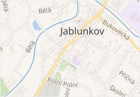 Dukelská v obci Jablunkov - mapa ulice