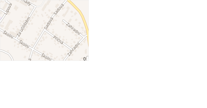 Příčná v obci Jablunkov - mapa ulice